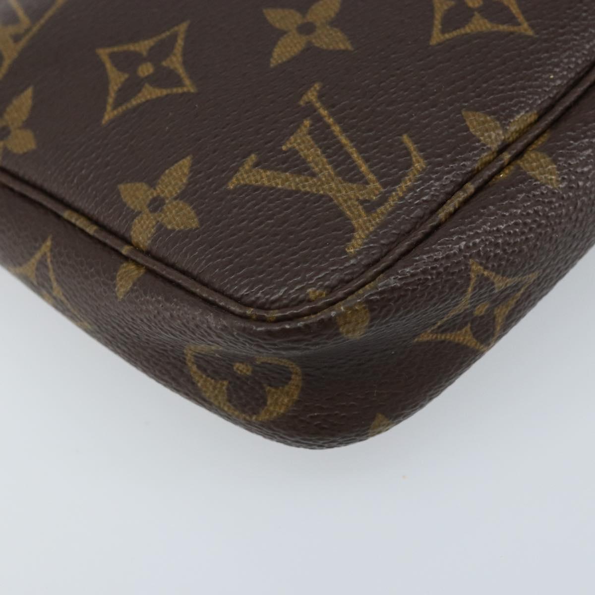 LOUIS VUITTON Monogram Pochette Accessoires Pouch M51980 LV Auth LNZ664