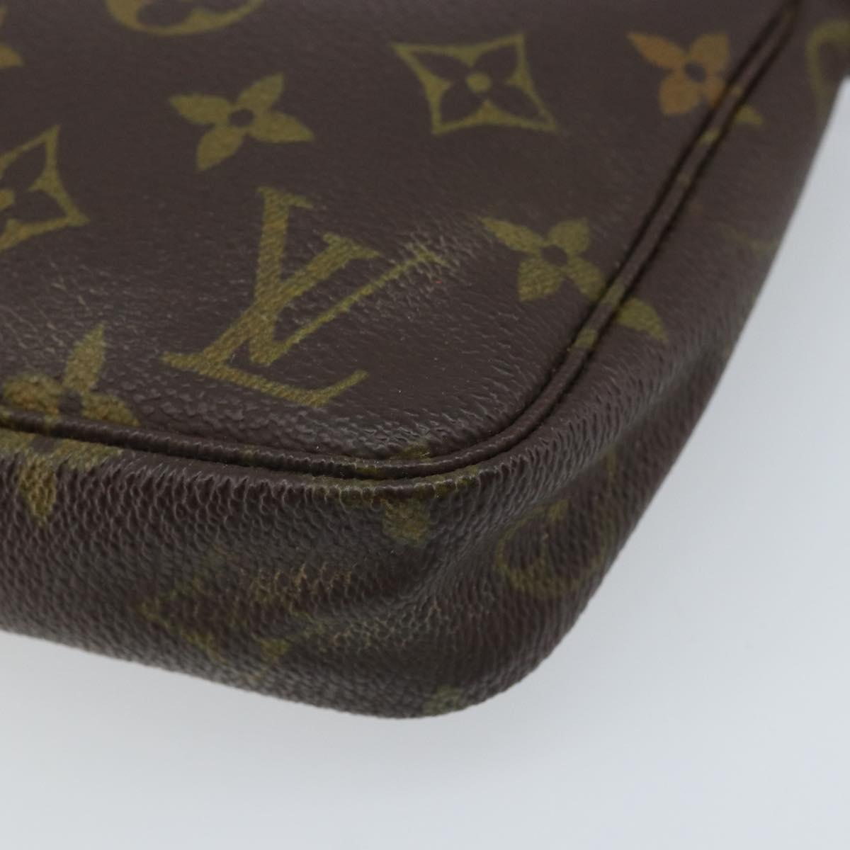 LOUIS VUITTON Monogram Pochette Accessoires Pouch M51980 LV Auth LNZ666