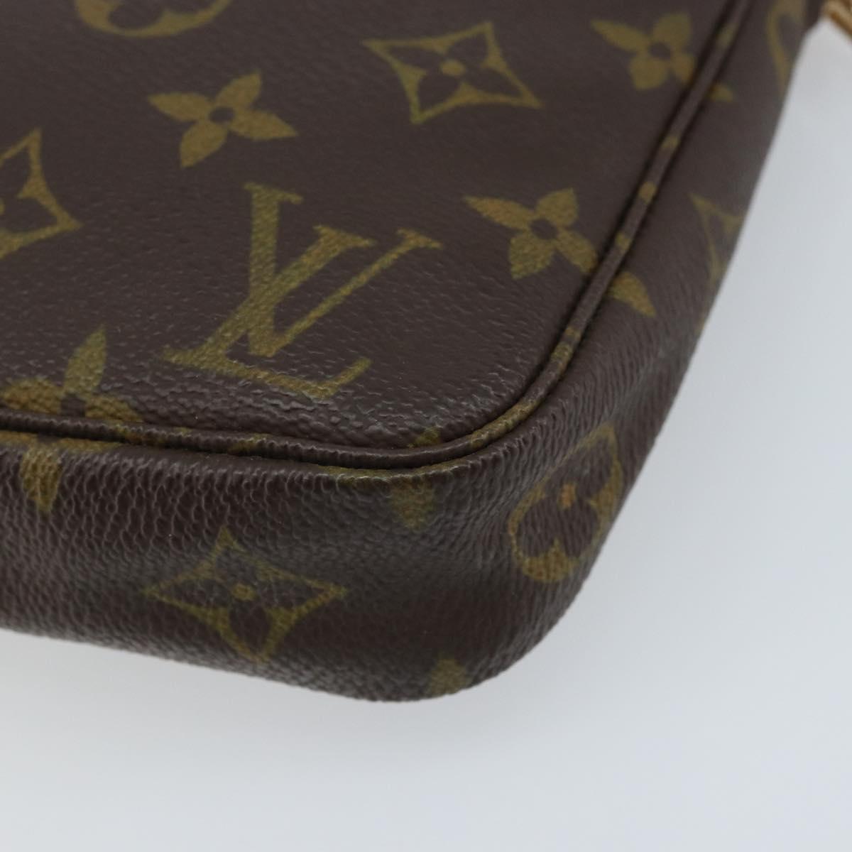 LOUIS VUITTON Monogram Pochette Accessoires Pouch M51980 LV Auth LNZ666
