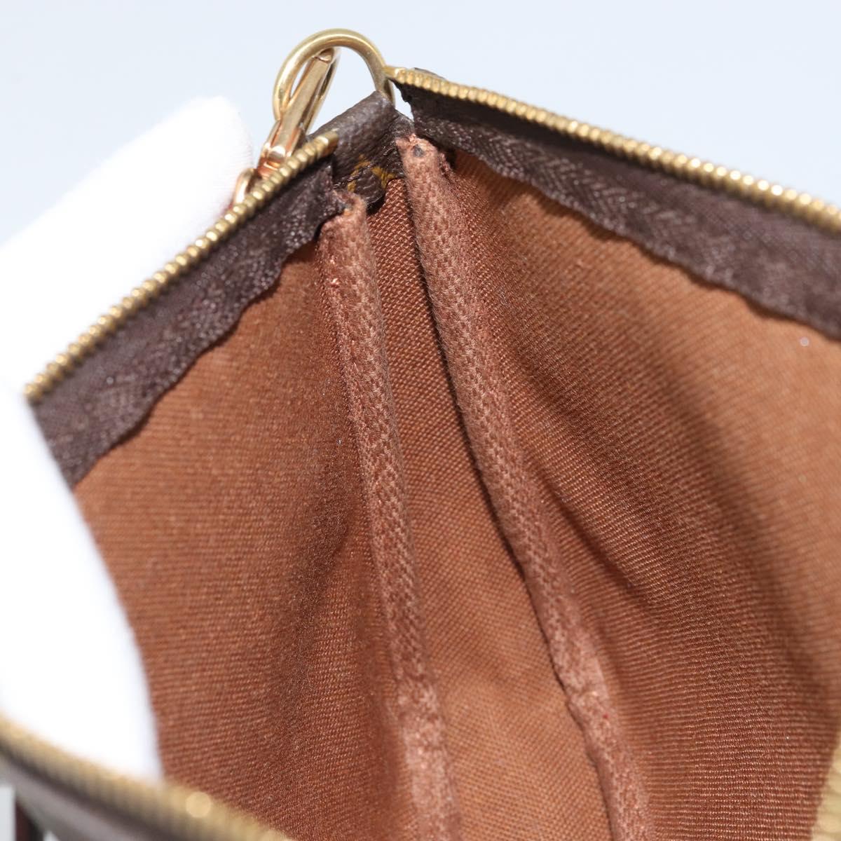 LOUIS VUITTON Monogram Pochette Accessoires Pouch M51980 LV Auth LNZ666