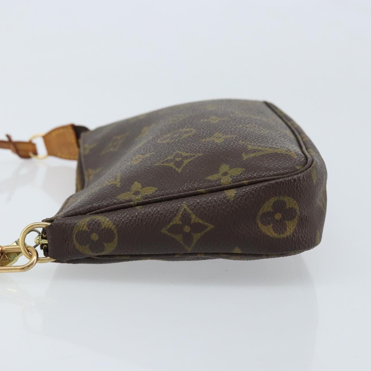 LOUIS VUITTON Monogram Pochette Accessoires Pouch M51980 LV Auth LNZ666