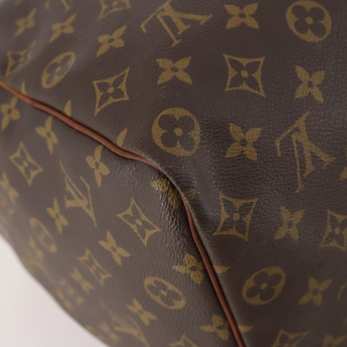 LOUIS VUITTON Monogram Keepall 50 Boston Bag M41426 LV Auth LNZ722V