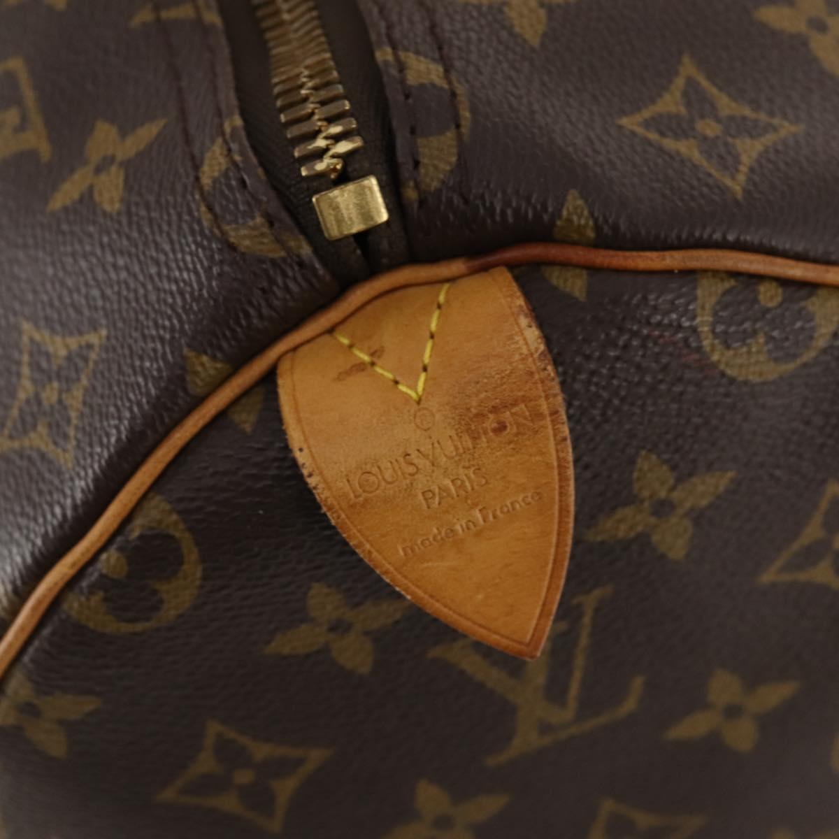 LOUIS VUITTON Monogram Keepall 50 Boston Bag M41426 LV Auth LNZ722V
