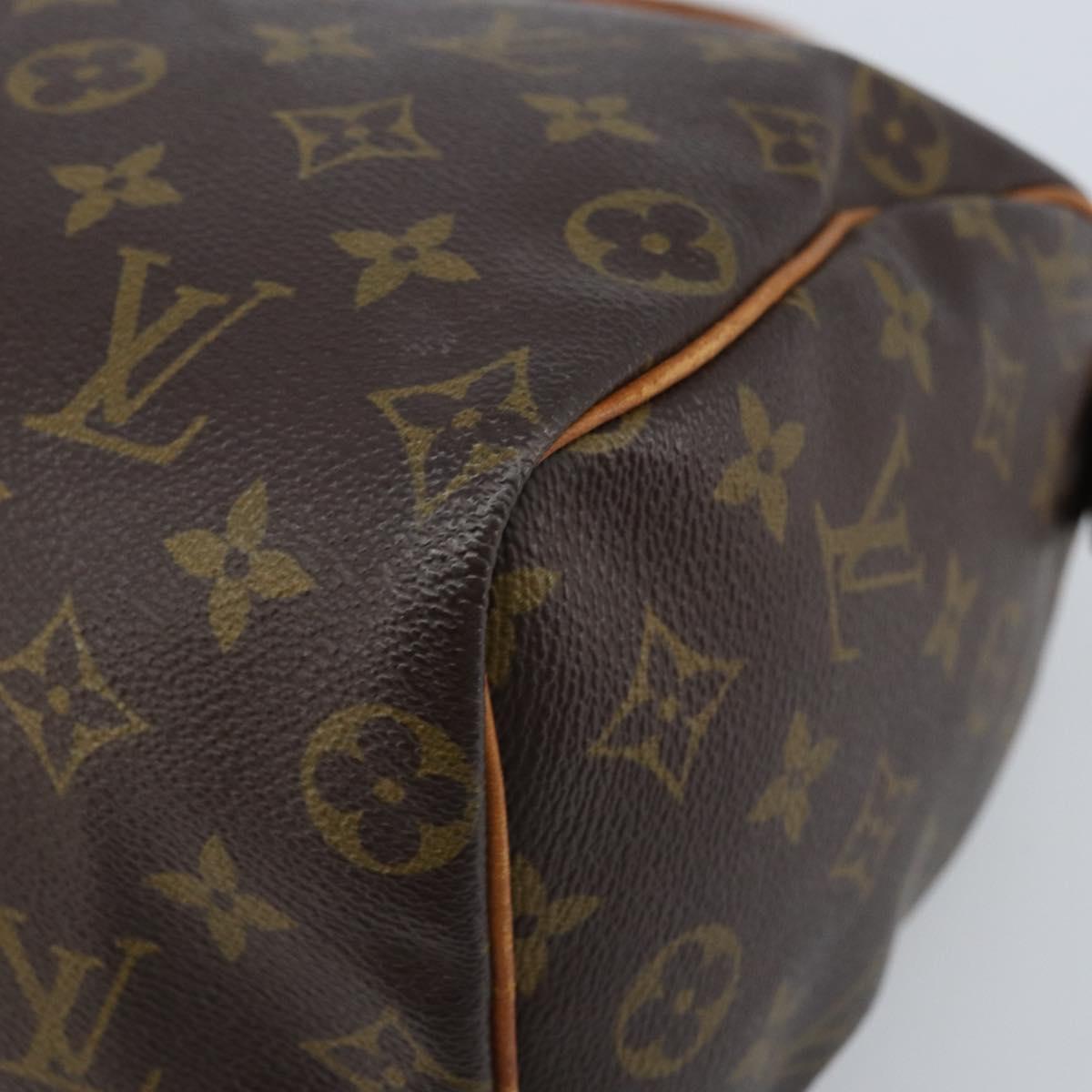 LOUIS VUITTON Monogram Speedy 25 Hand Bag M41528 LV Auth LNZ724V
