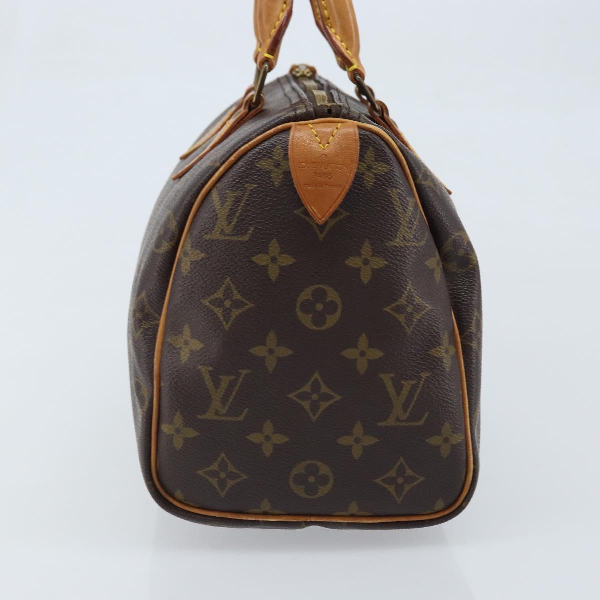 LOUIS VUITTON Monogram Speedy 25 Hand Bag M41528 LV Auth LNZ724V