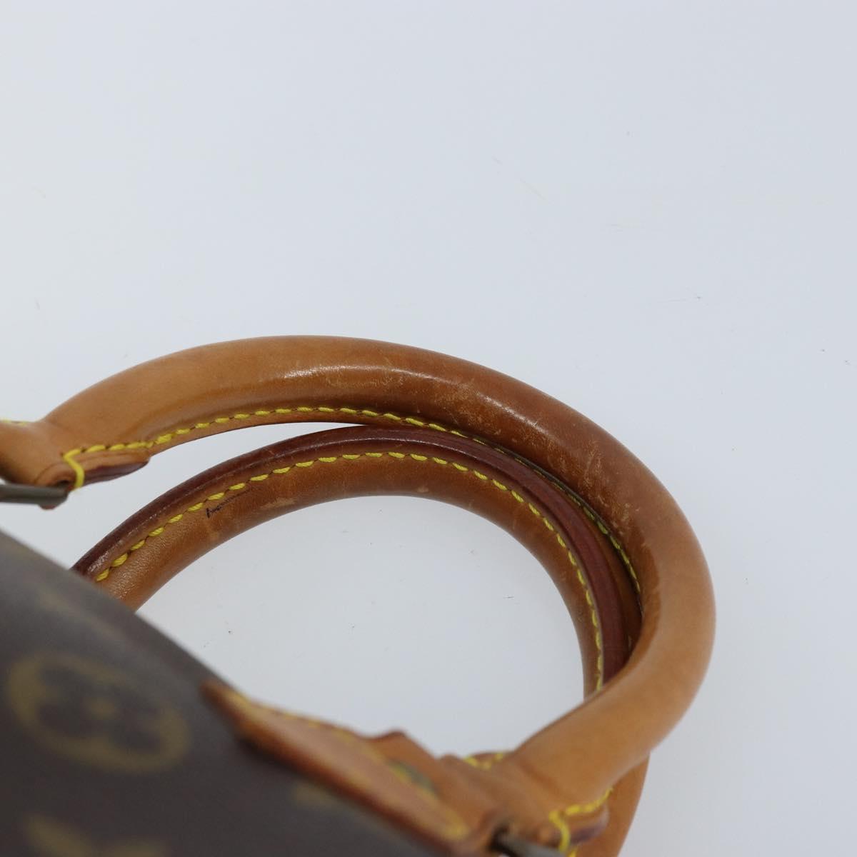 LOUIS VUITTON Monogram Speedy 25 Hand Bag M41528 LV Auth LNZ724V