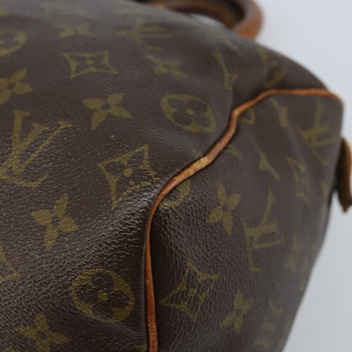 LOUIS VUITTON Monogram Speedy 25 Hand Bag M41528 LV Auth LNZ725