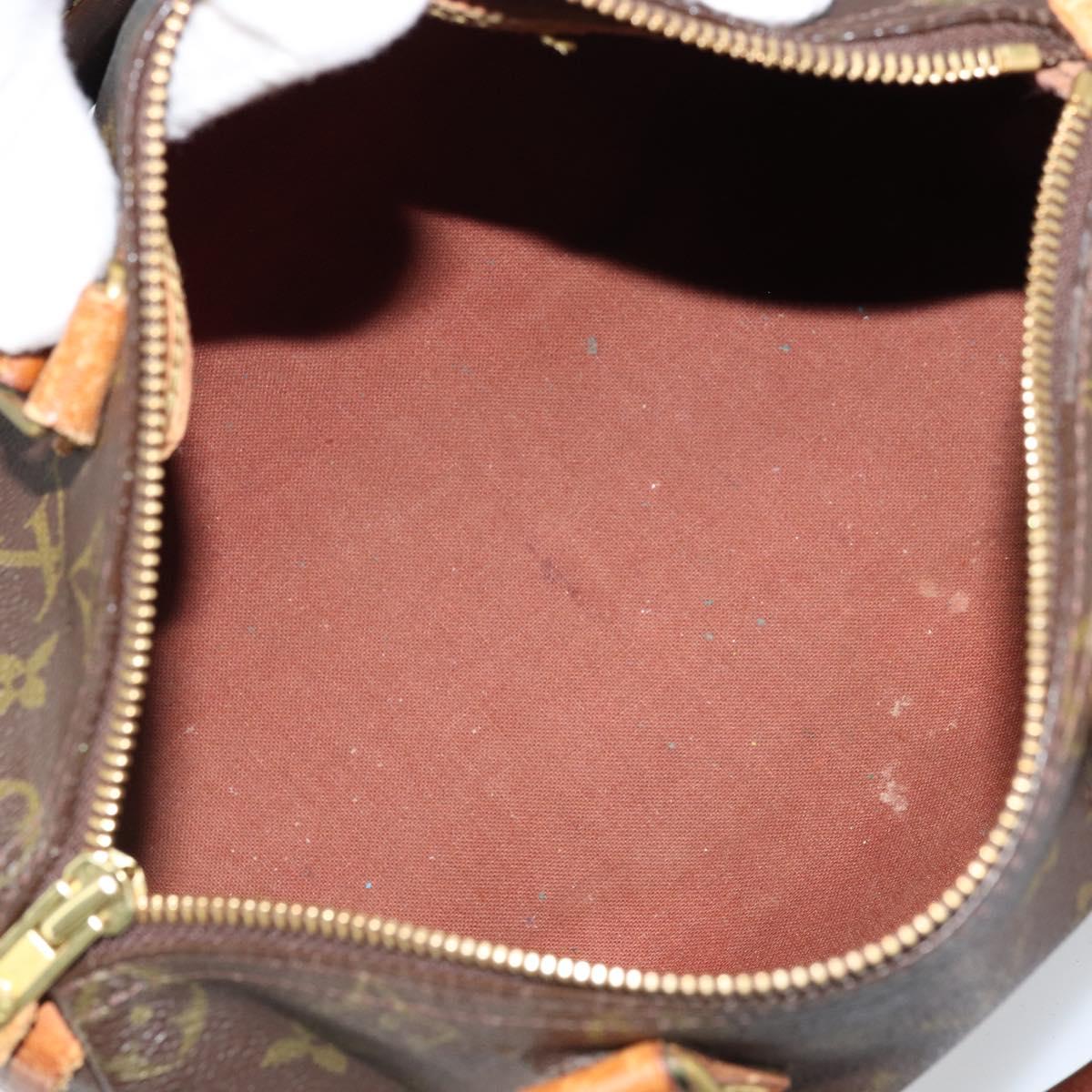 LOUIS VUITTON Monogram Speedy 25 Hand Bag M41528 LV Auth LNZ725