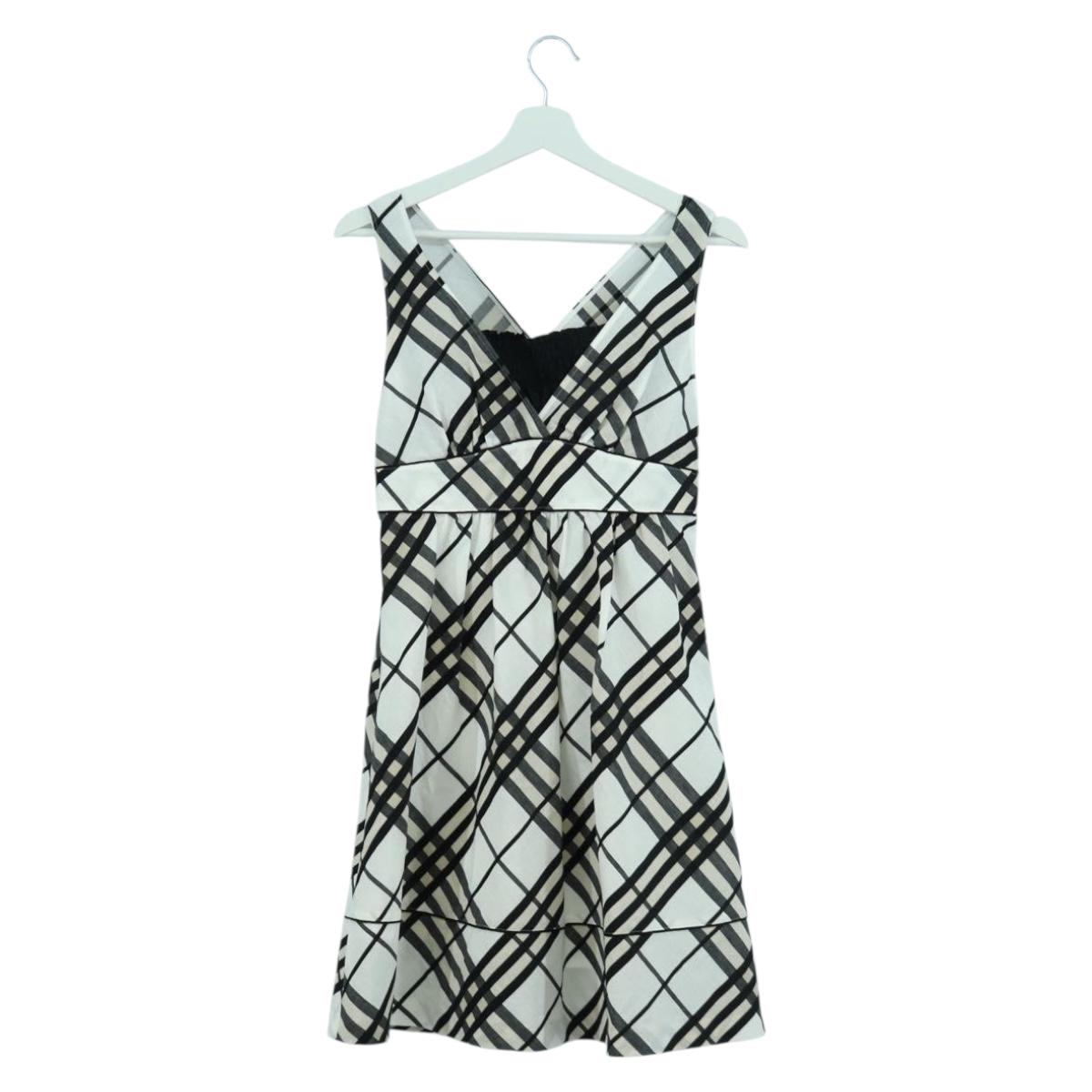 BURBERRY Nova Check One Piece Canvas Ivory Auth LNZ730A