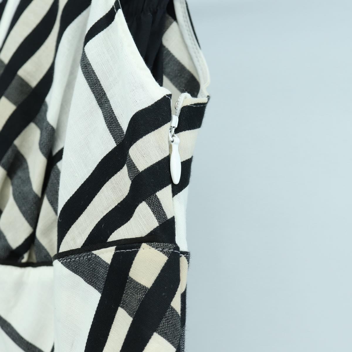 BURBERRY Nova Check One Piece Canvas Ivory Auth LNZ730A