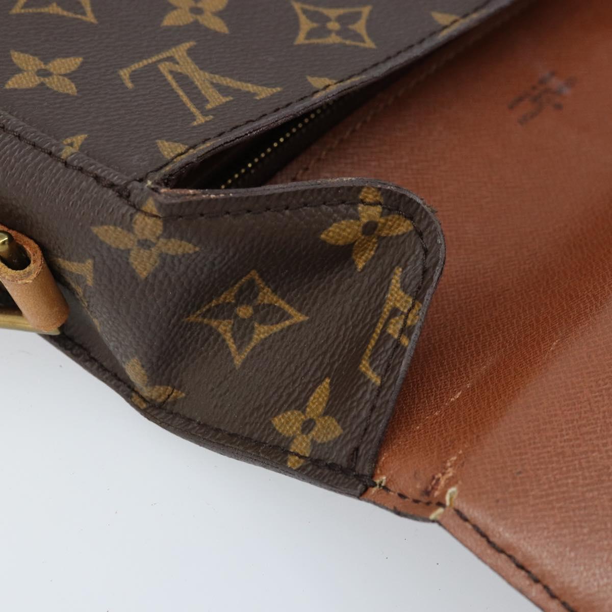 LOUIS VUITTON Monogram Saint Cloud GM Shoulder Bag M51242 LV Auth LNZ736