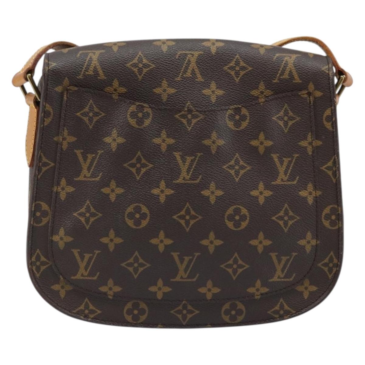 LOUIS VUITTON Monogram Saint Cloud GM Shoulder Bag M51242 LV Auth LNZ736