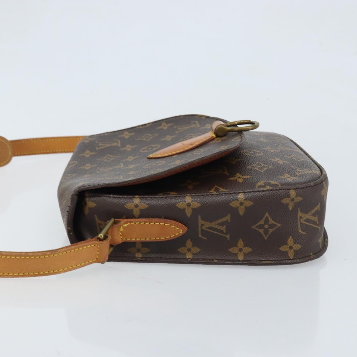 LOUIS VUITTON Monogram Saint Cloud GM Shoulder Bag M51242 LV Auth LNZ736