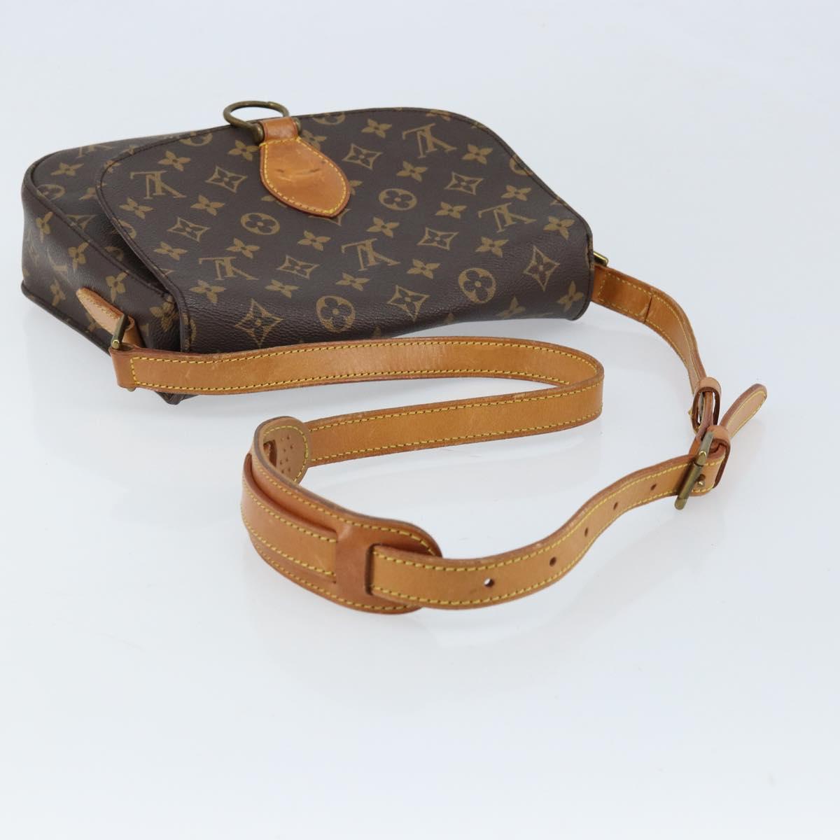 LOUIS VUITTON Monogram Saint Cloud GM Shoulder Bag M51242 LV Auth LNZ736