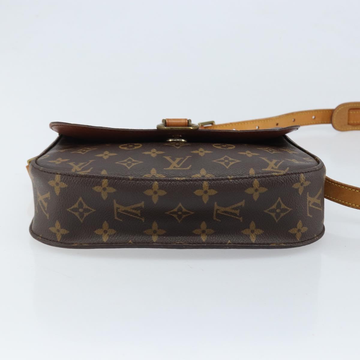 LOUIS VUITTON Monogram Saint Cloud GM Shoulder Bag M51242 LV Auth LNZ736