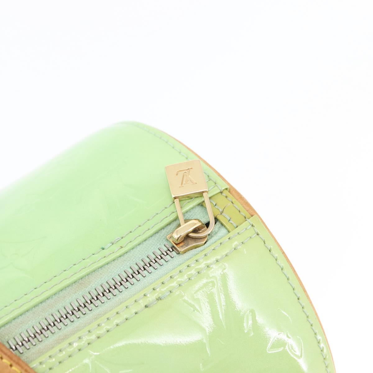 LOUIS VUITTON Monogram Vernis Bedford Hand Bag Peppermint M91309 LV Auth LNZ769A