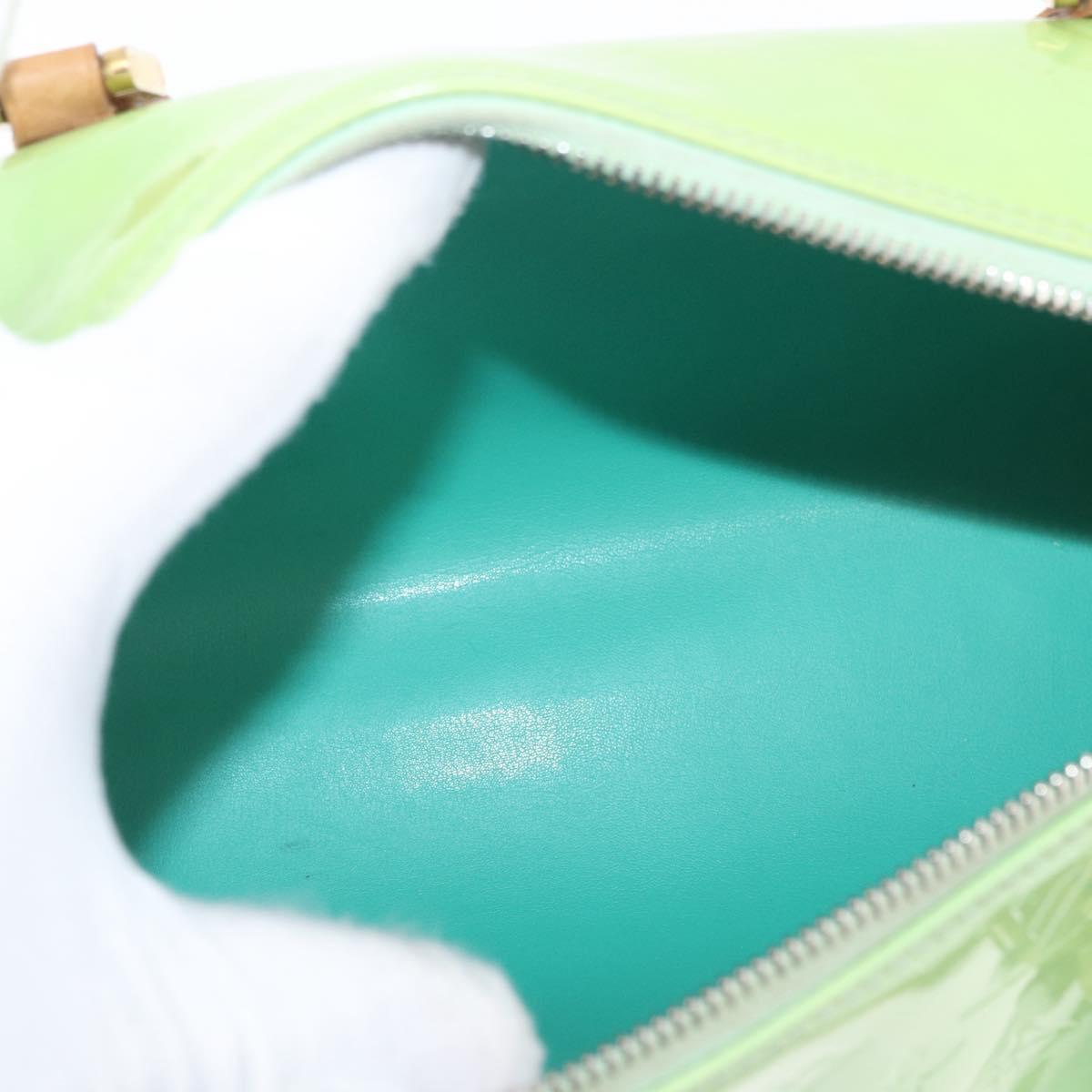LOUIS VUITTON Monogram Vernis Bedford Hand Bag Peppermint M91309 LV Auth LNZ769A