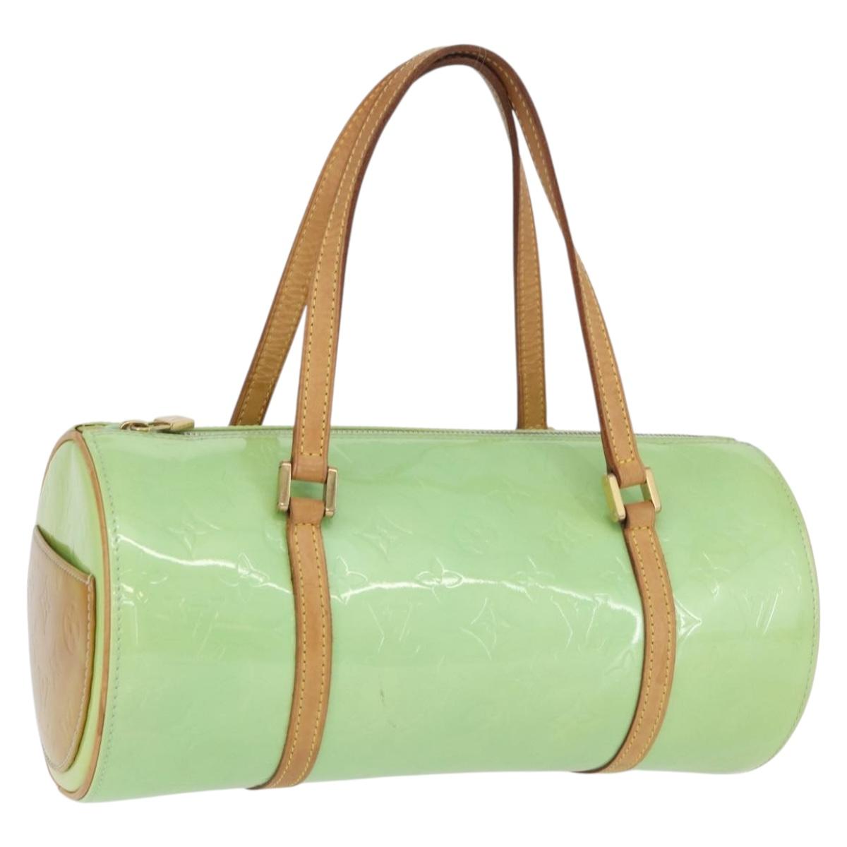 LOUIS VUITTON Monogram Vernis Bedford Hand Bag Peppermint M91309 LV Auth LNZ769A