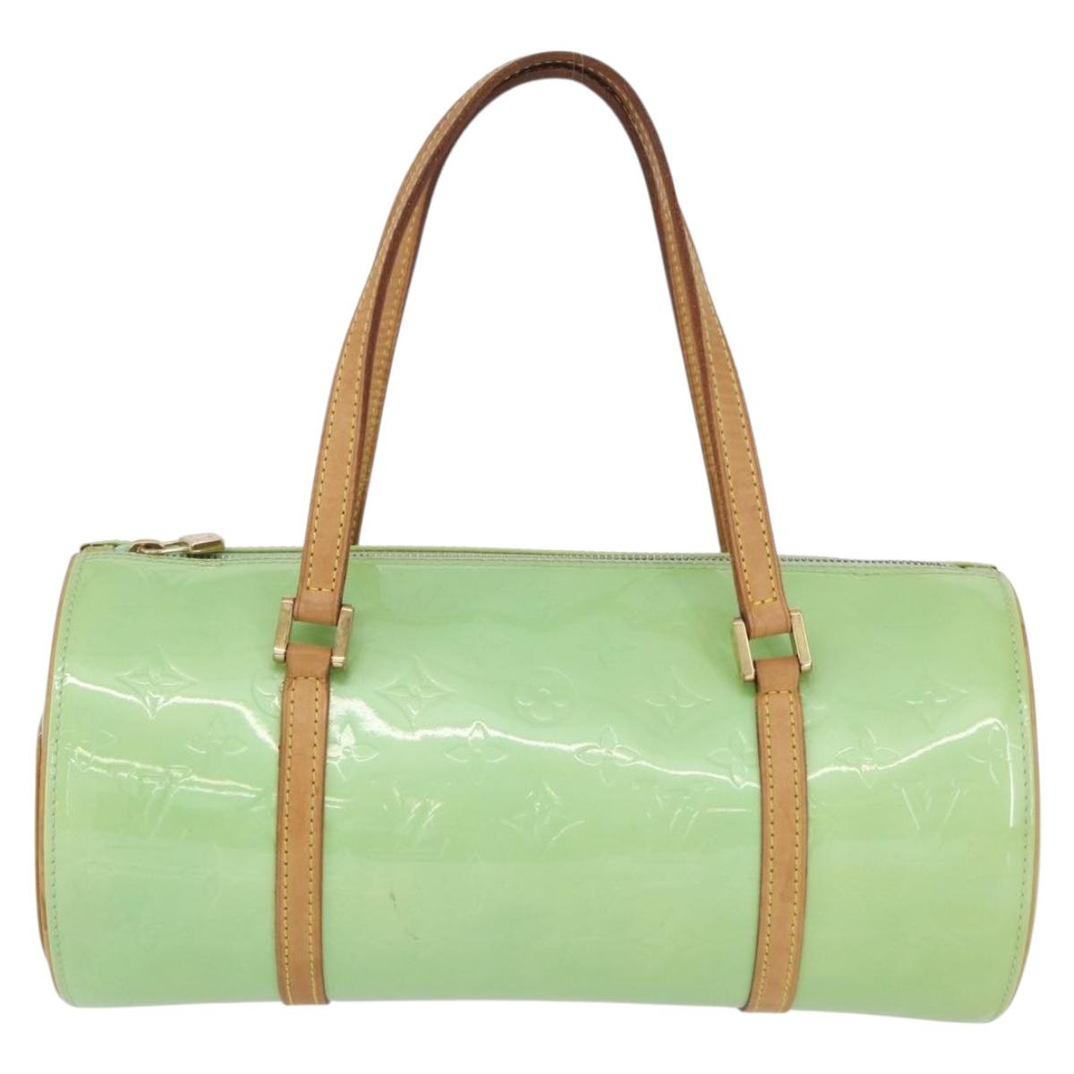 LOUIS VUITTON Monogram Vernis Bedford Hand Bag Peppermint M91309 LV Auth LNZ769A