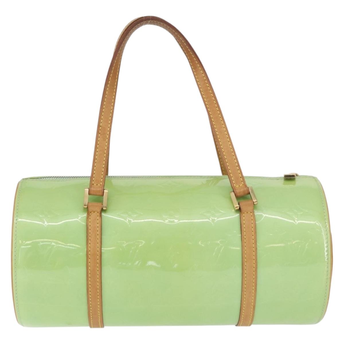 LOUIS VUITTON Monogram Vernis Bedford Hand Bag Peppermint M91309 LV Auth LNZ769A