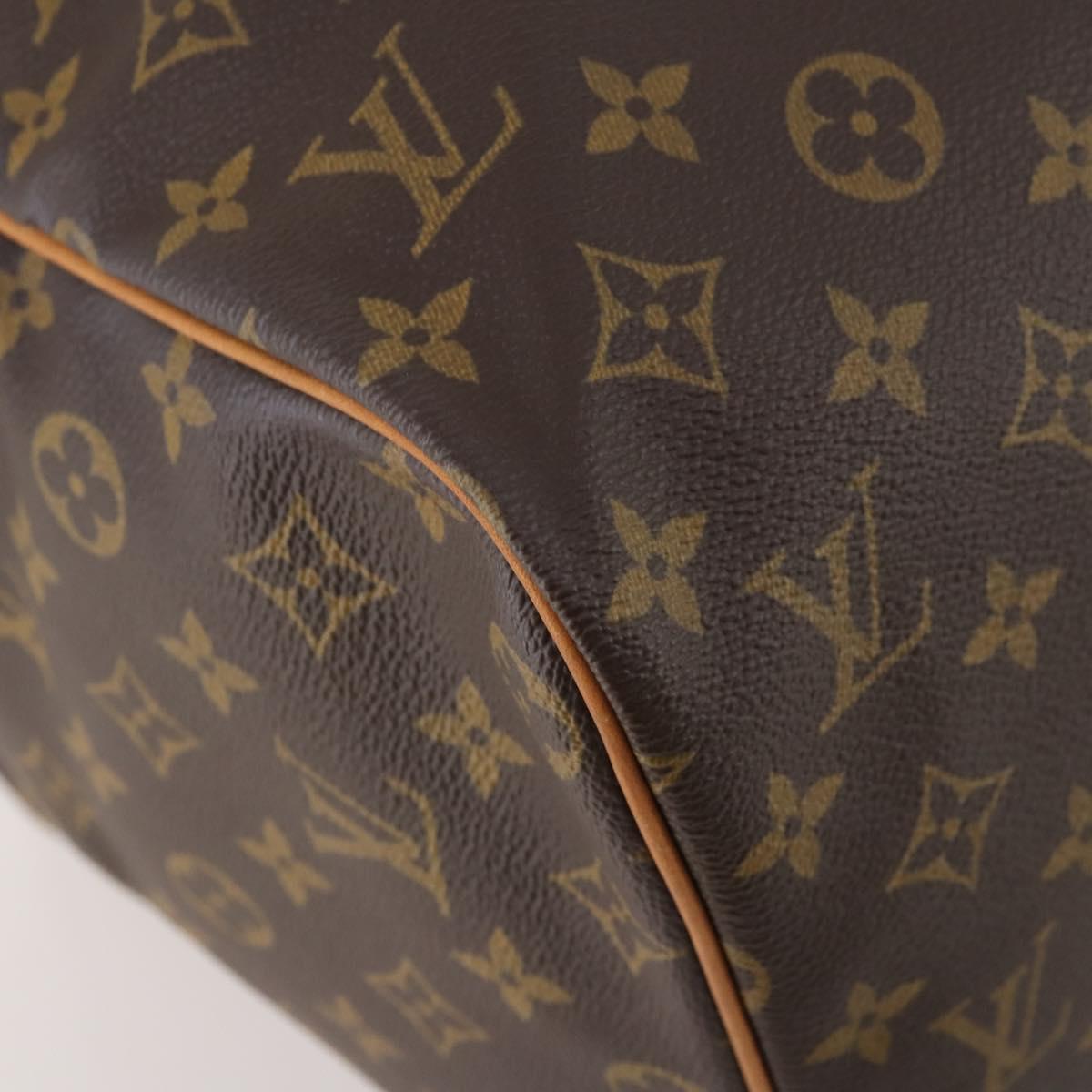 LOUIS VUITTON Monogram Sac Souple 45 Boston Bag M41624 LV Auth LNZ774V