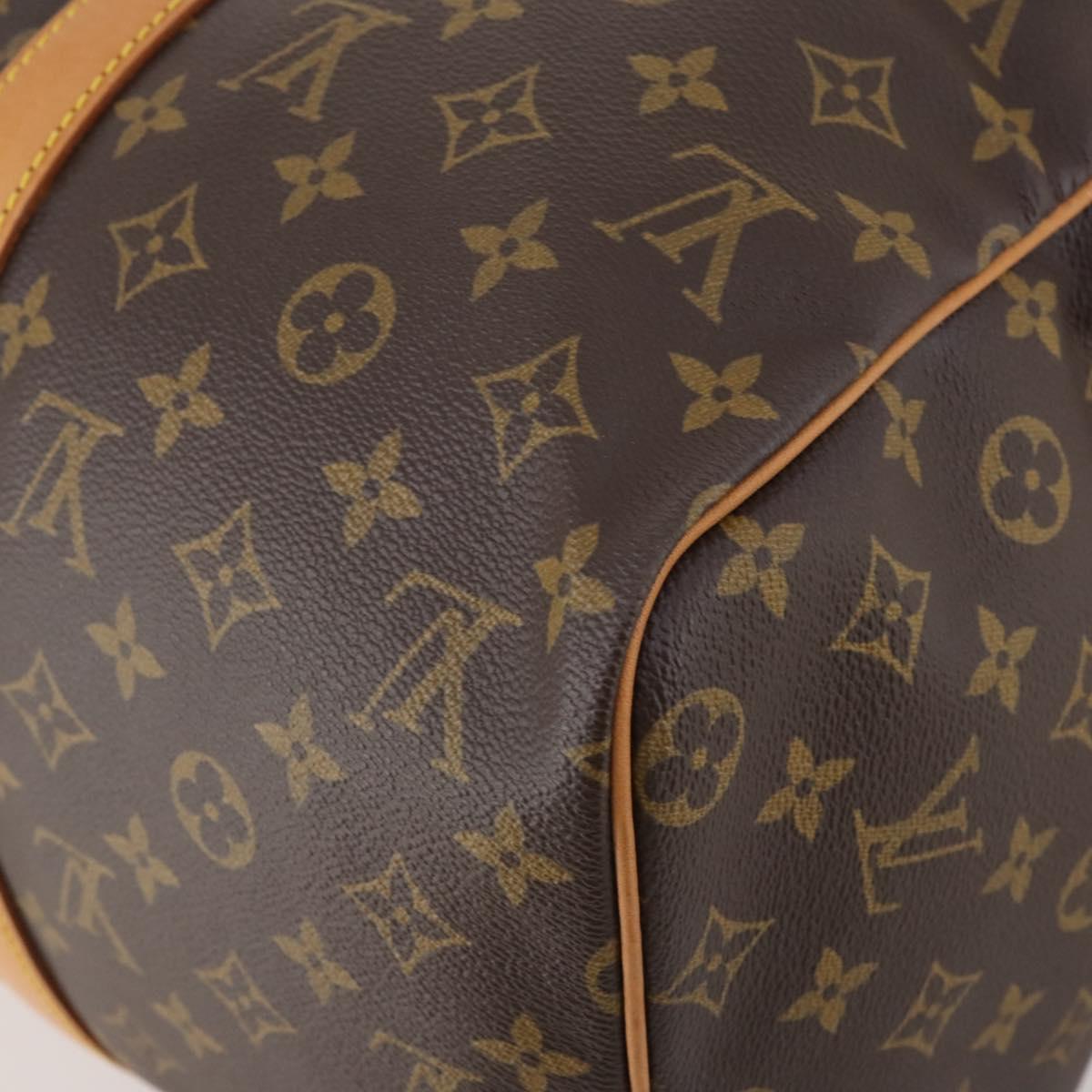 LOUIS VUITTON Monogram Sac Souple 45 Boston Bag M41624 LV Auth LNZ774V