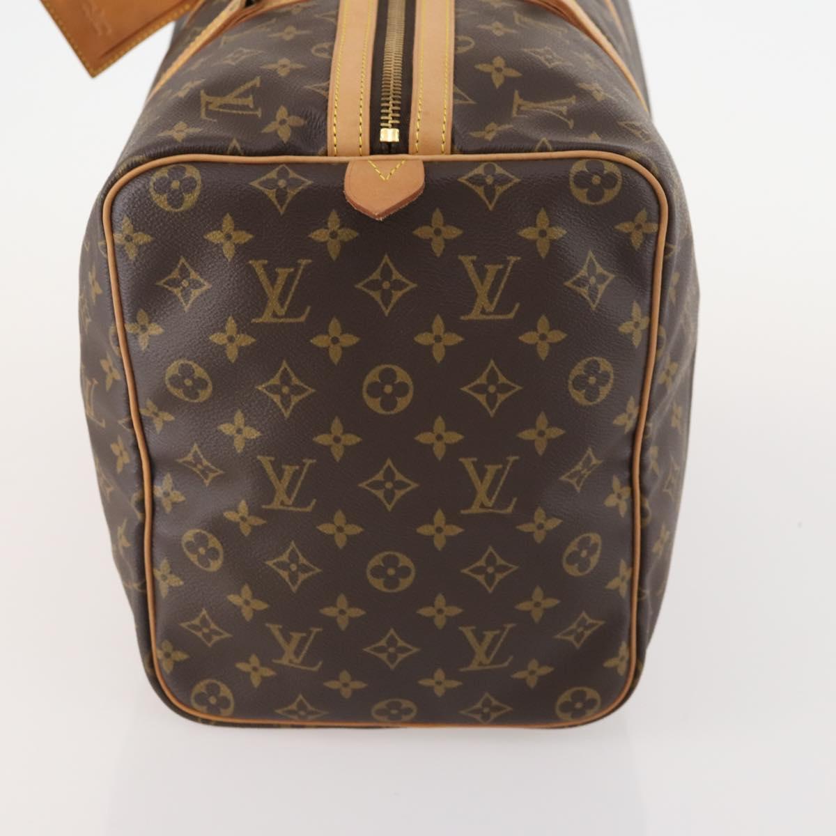LOUIS VUITTON Monogram Sac Souple 45 Boston Bag M41624 LV Auth LNZ774V
