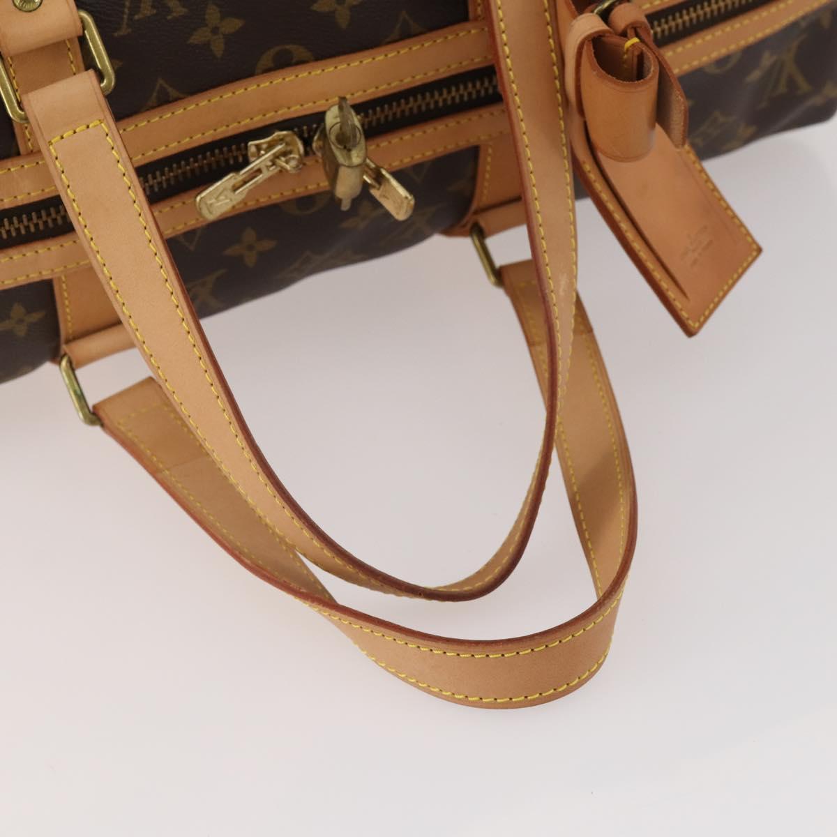LOUIS VUITTON Monogram Sac Souple 45 Boston Bag M41624 LV Auth LNZ774V