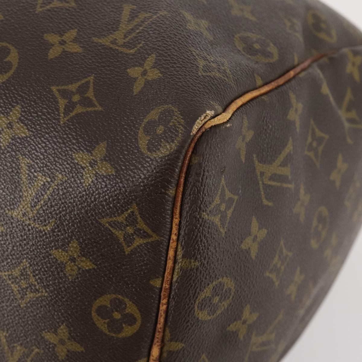 LOUIS VUITTON Monogram Keepall 50 Boston Bag M41426 LV Auth LNZ775