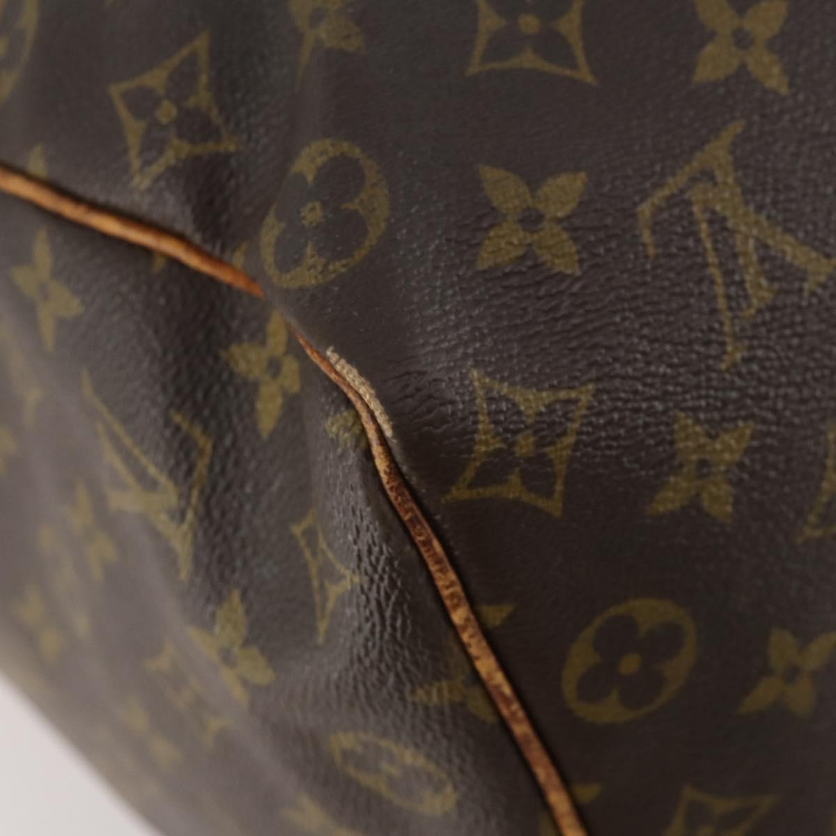 LOUIS VUITTON Monogram Keepall 50 Boston Bag M41426 LV Auth LNZ775