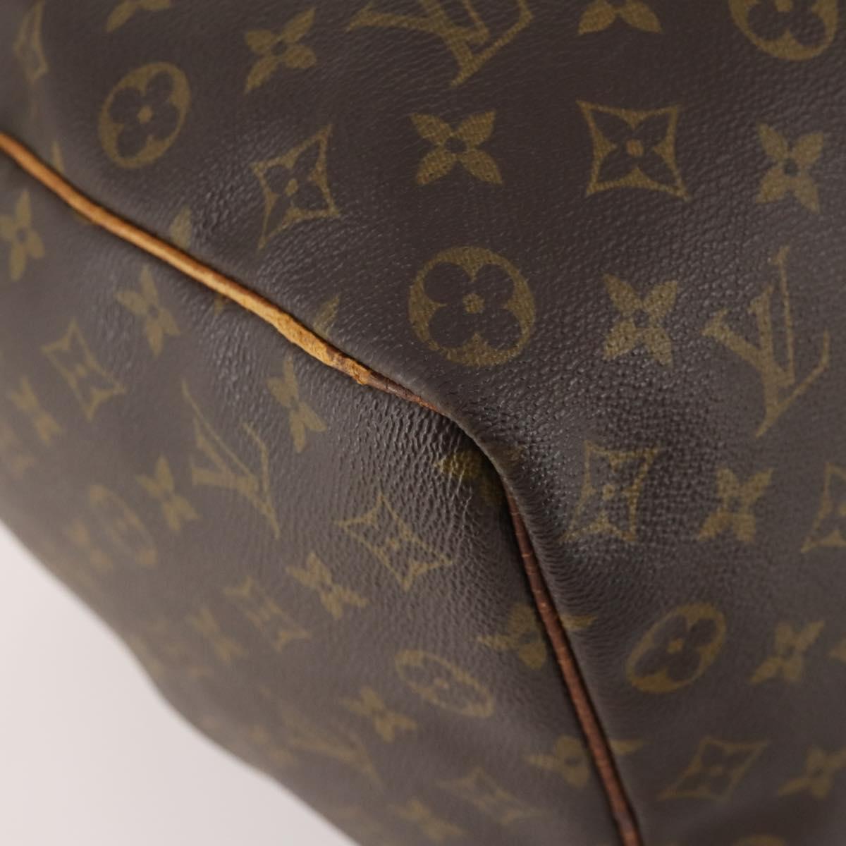 LOUIS VUITTON Monogram Keepall 50 Boston Bag M41426 LV Auth LNZ776