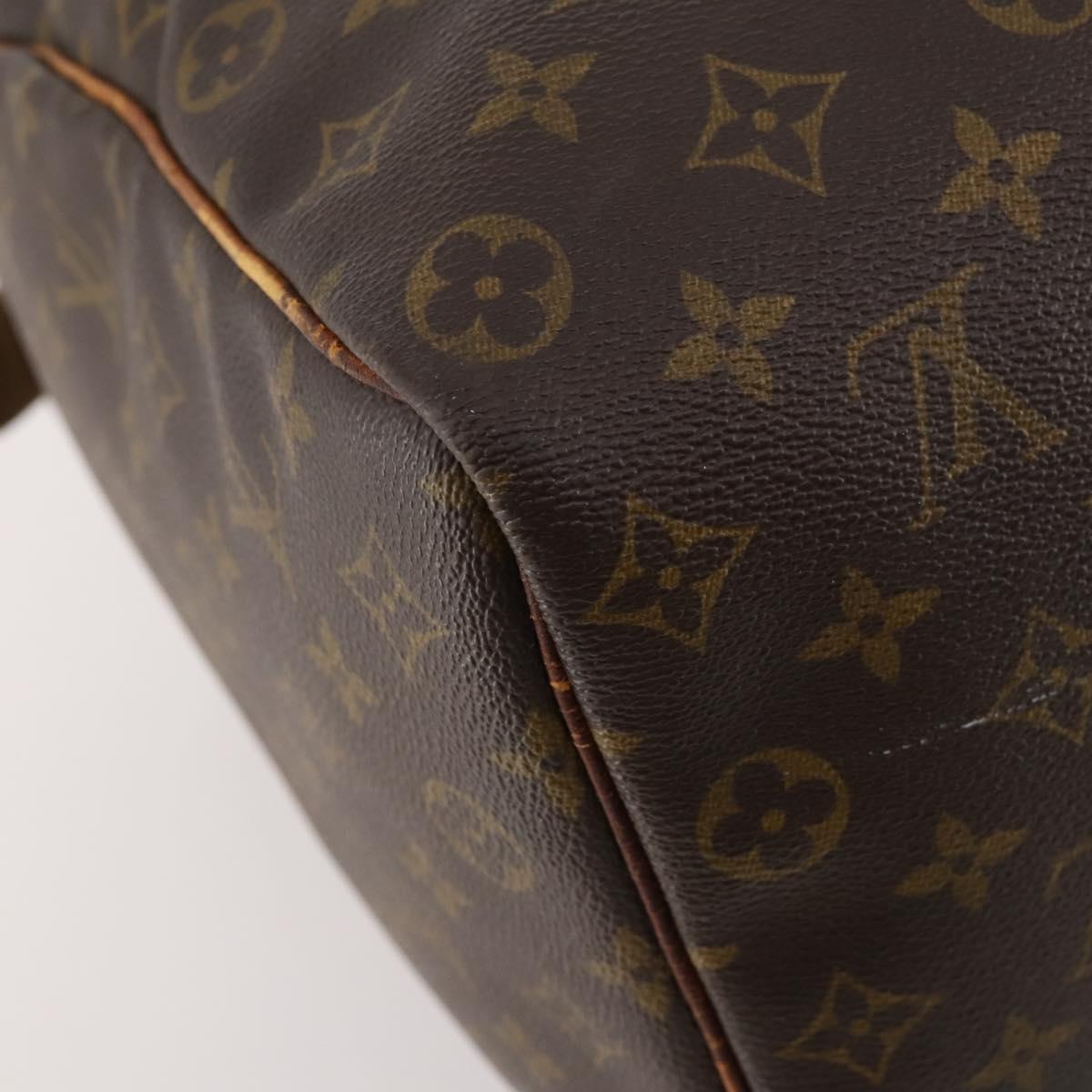 LOUIS VUITTON Monogram Keepall 50 Boston Bag M41426 LV Auth LNZ776