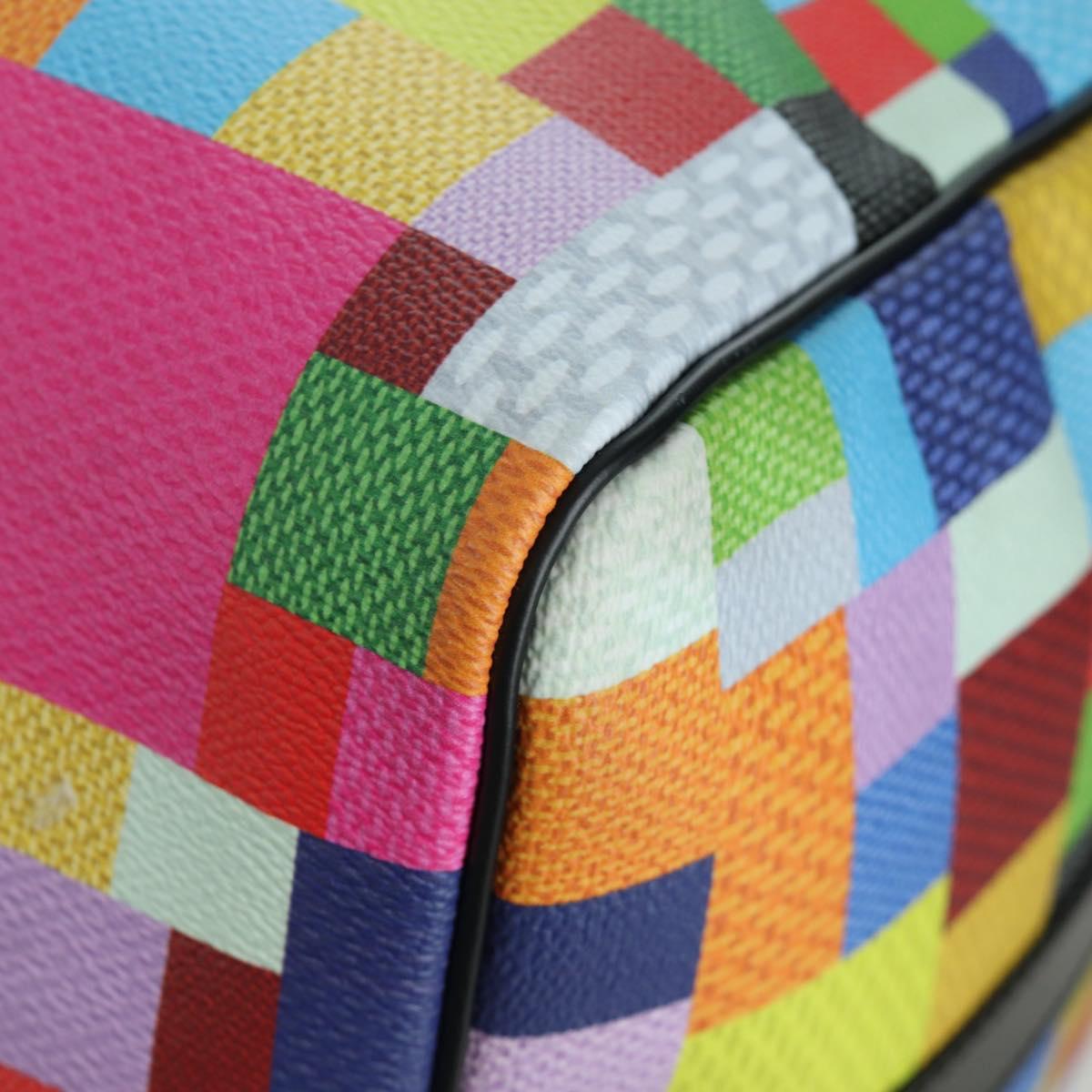 LOUIS VUITTON Damier Graffiti 3D Keepall Bandouliere 50 N50019 LV Auth LNZ783SM