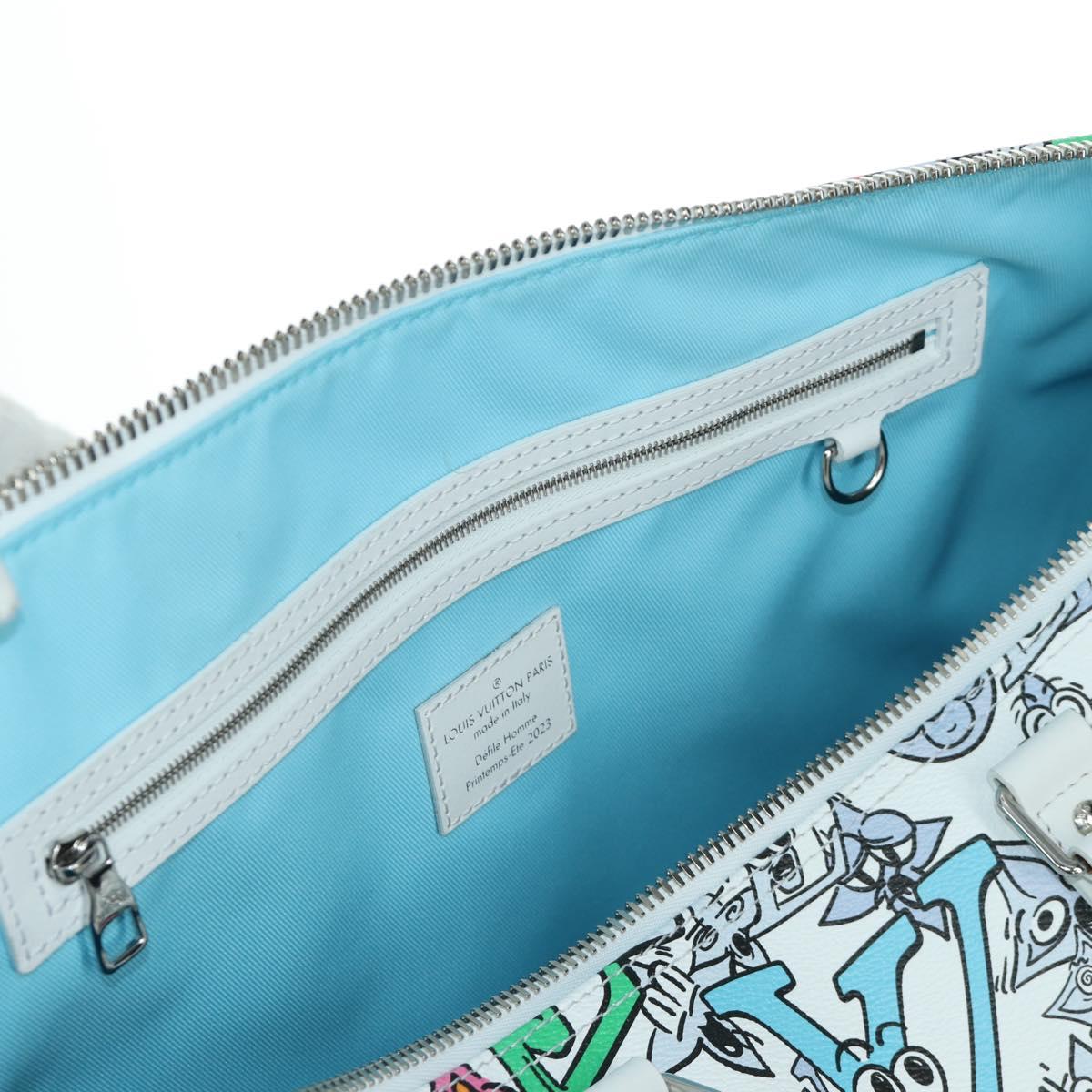 LOUIS VUITTON Monogram Comics Keepall Bandouliere 50 Bag M21863 LV Auth LNZ784SM