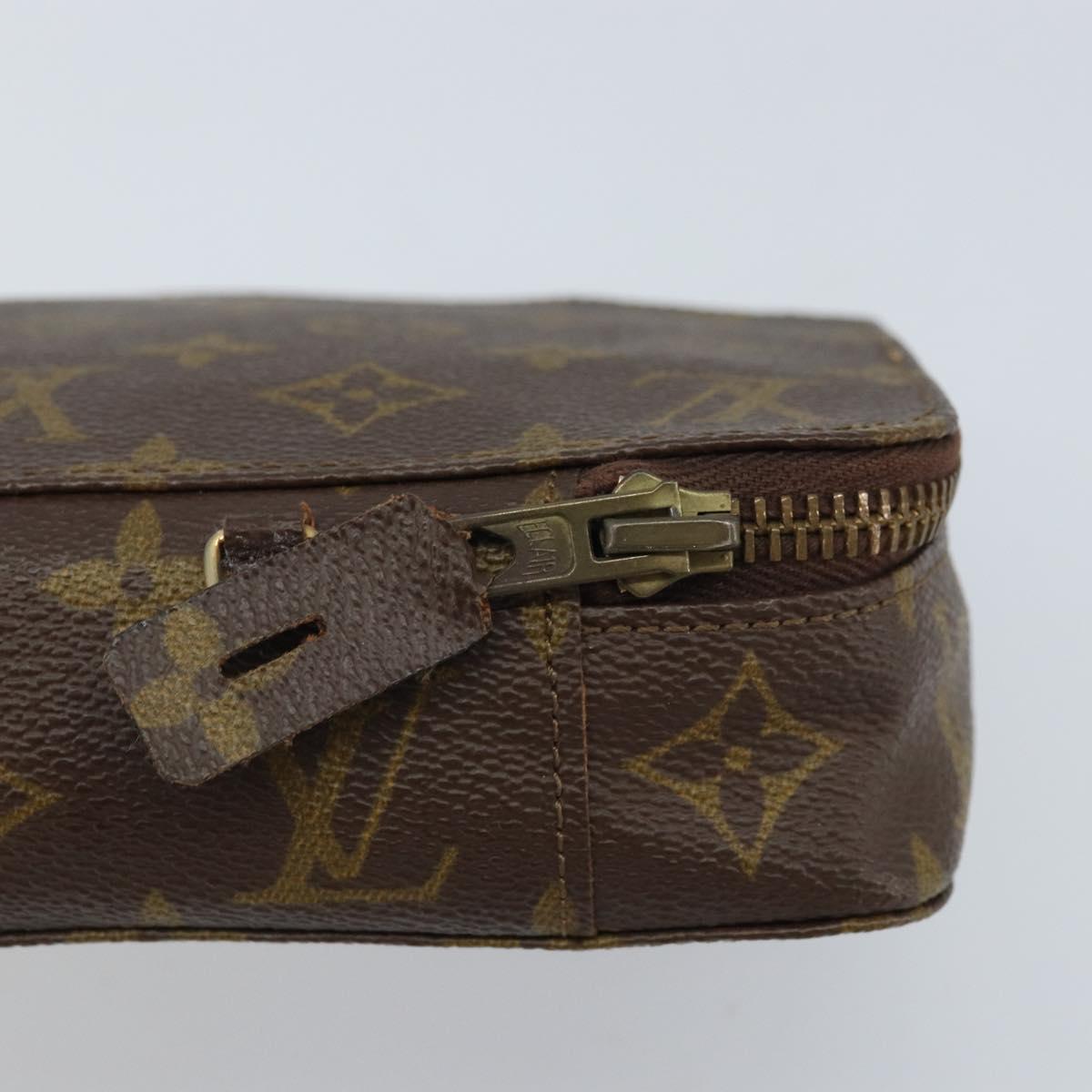 LOUIS VUITTON Monogram Posh Monte Carlo Jewelry Box M47350 LV Auth LNZ793A
