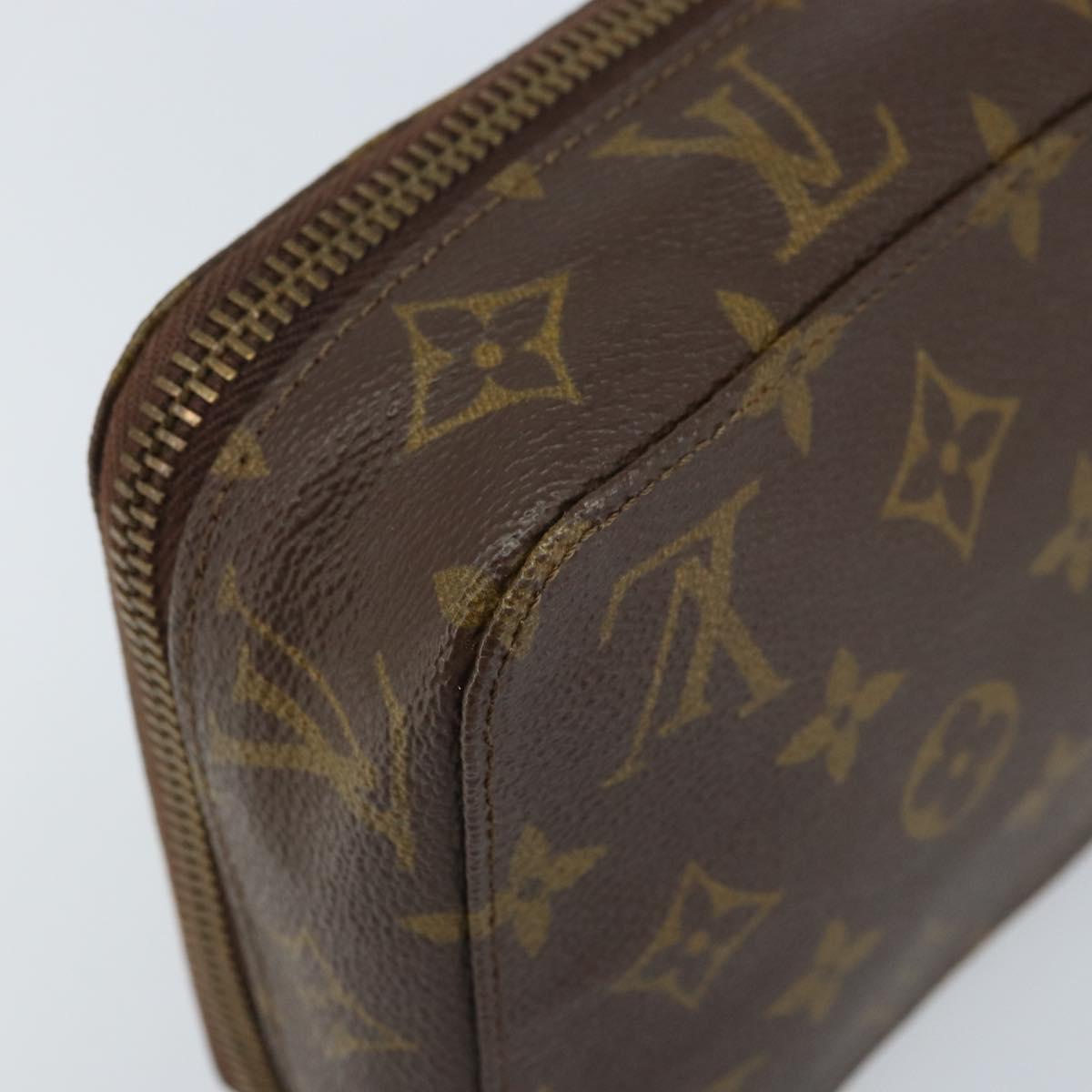 LOUIS VUITTON Monogram Posh Monte Carlo Jewelry Box M47350 LV Auth LNZ793A