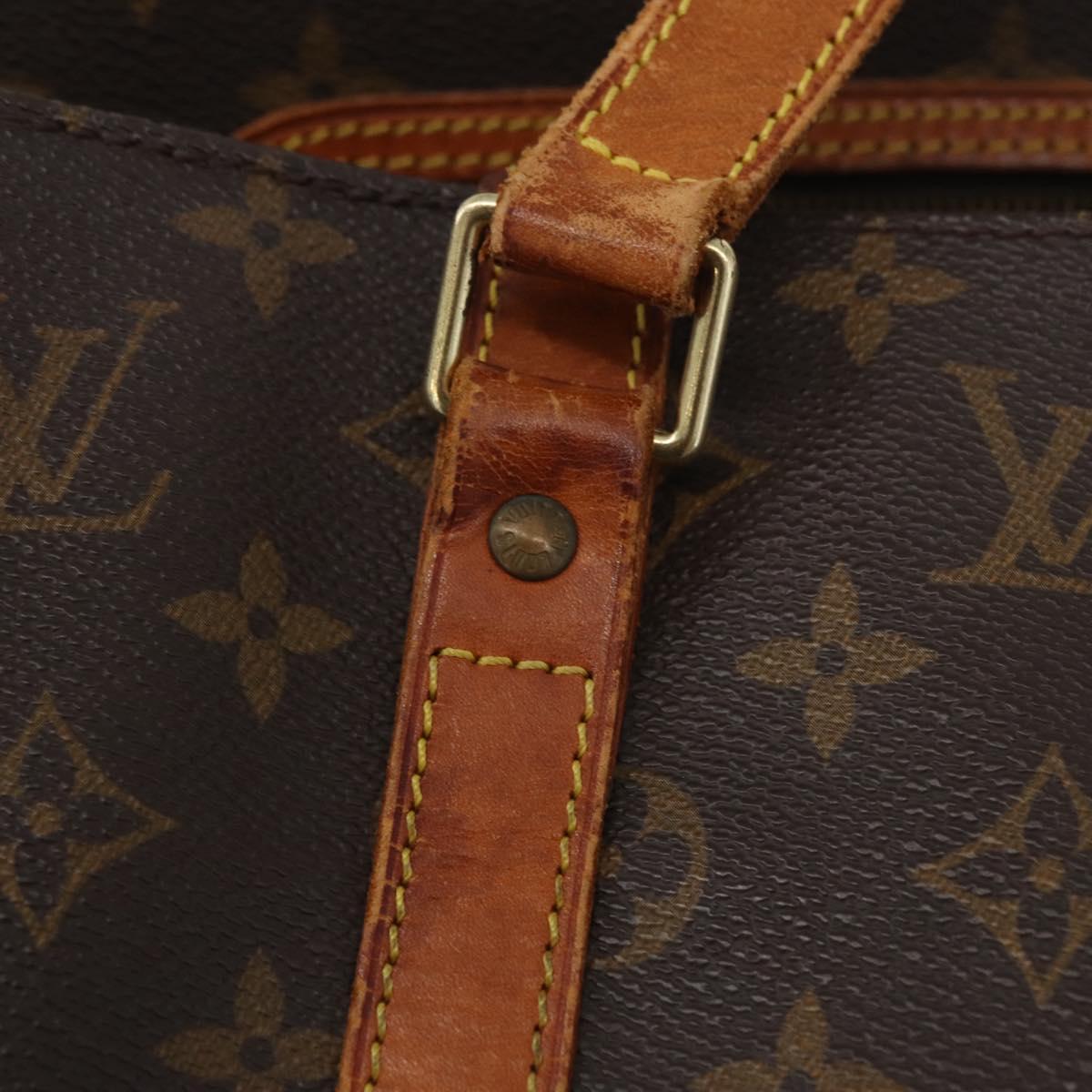LOUIS VUITTON Monogram Sac Shopping Tote Bag M51108 LV Auth LNZ798