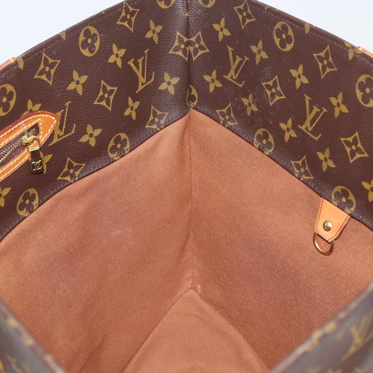 LOUIS VUITTON Monogram Sac Shopping Tote Bag M51108 LV Auth LNZ808