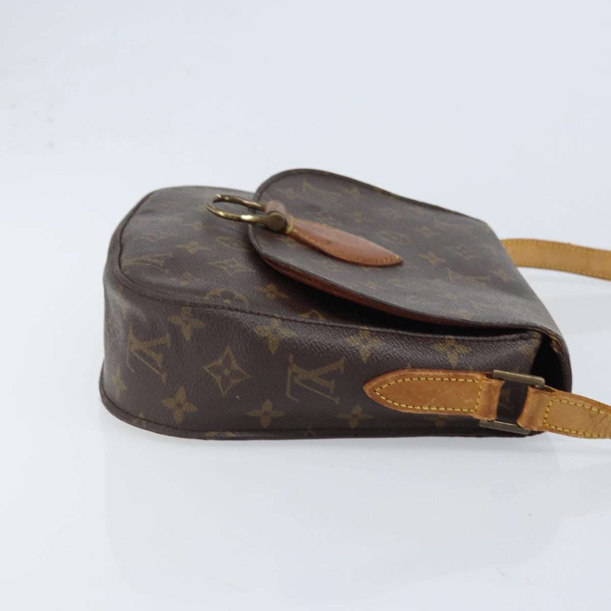 LOUIS VUITTON Monogram Saint Cloud GM Shoulder Bag M51242 LV Auth LNZ811