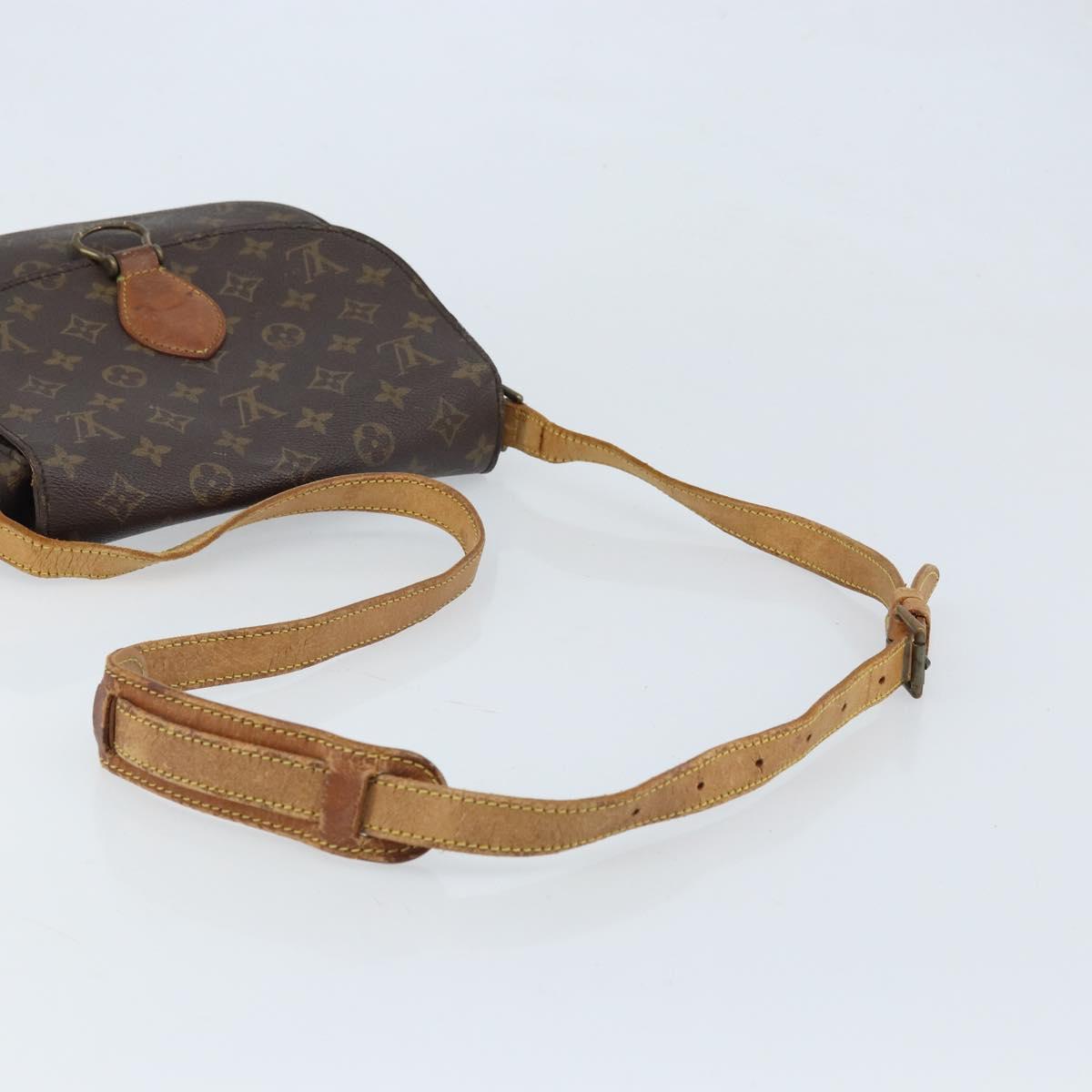 LOUIS VUITTON Monogram Saint Cloud GM Shoulder Bag M51242 LV Auth LNZ811