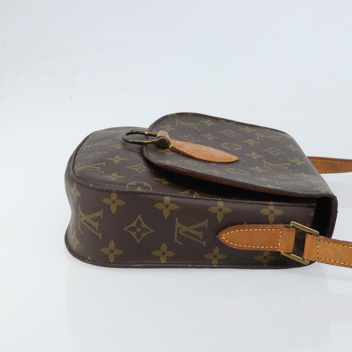 LOUIS VUITTON Monogram Saint Cloud GM Shoulder Bag M51242 LV Auth LNZ813