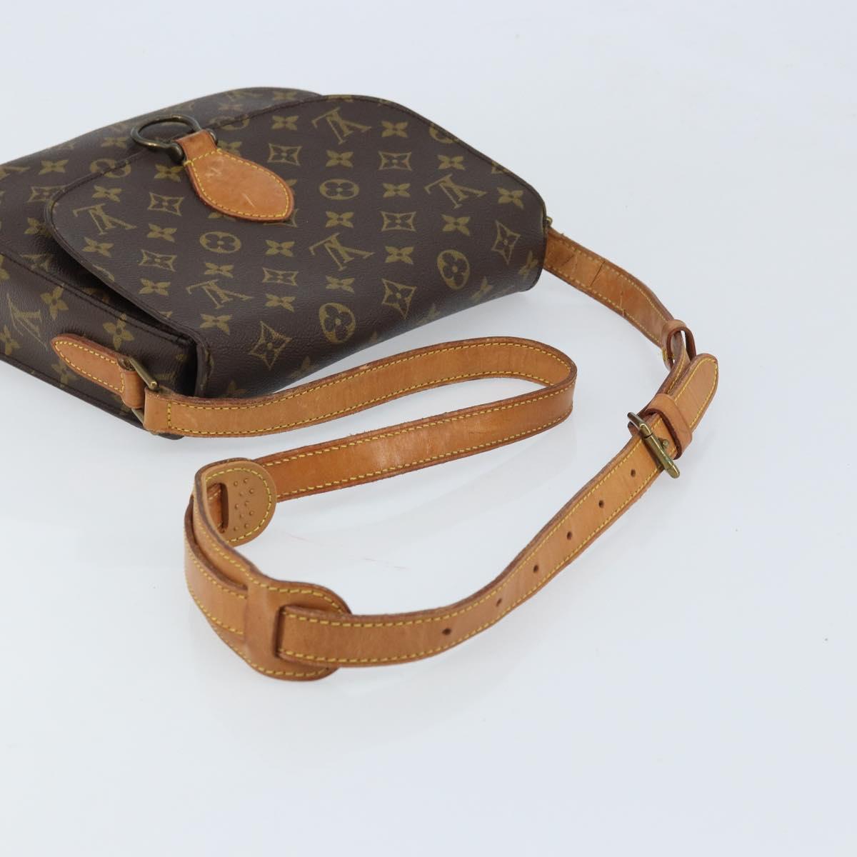 LOUIS VUITTON Monogram Saint Cloud GM Shoulder Bag M51242 LV Auth LNZ813