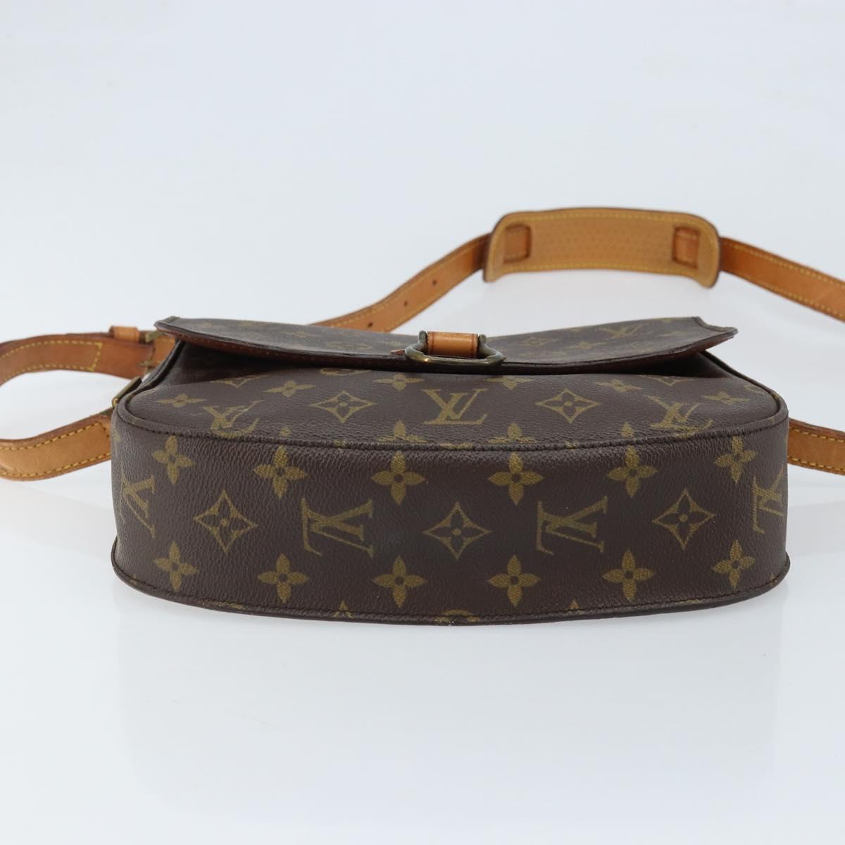 LOUIS VUITTON Monogram Saint Cloud GM Shoulder Bag M51242 LV Auth LNZ813