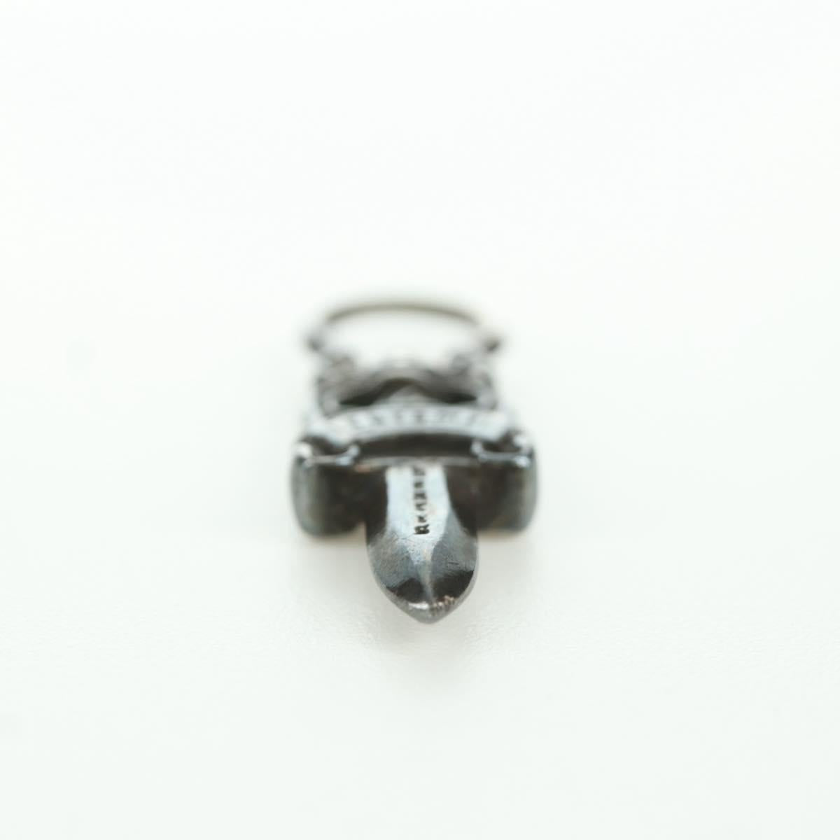 Chrome Hearts Dagger Pendant Top Ag925 Silver Auth LNZ832SAV