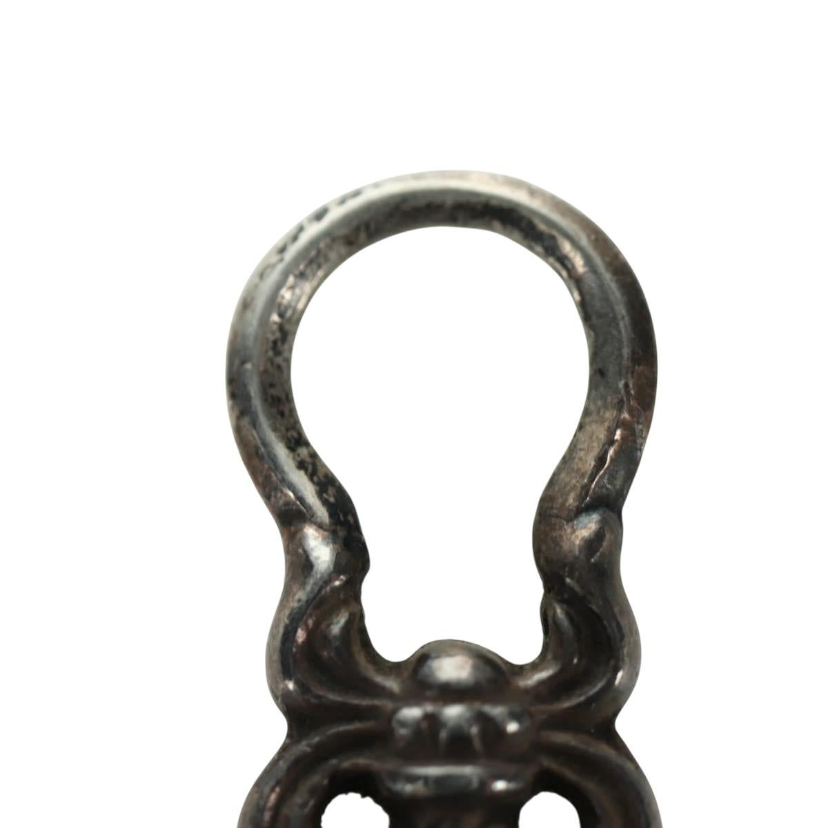 Chrome Hearts Dagger Pendant Top Ag925 Silver Auth LNZ834SAV