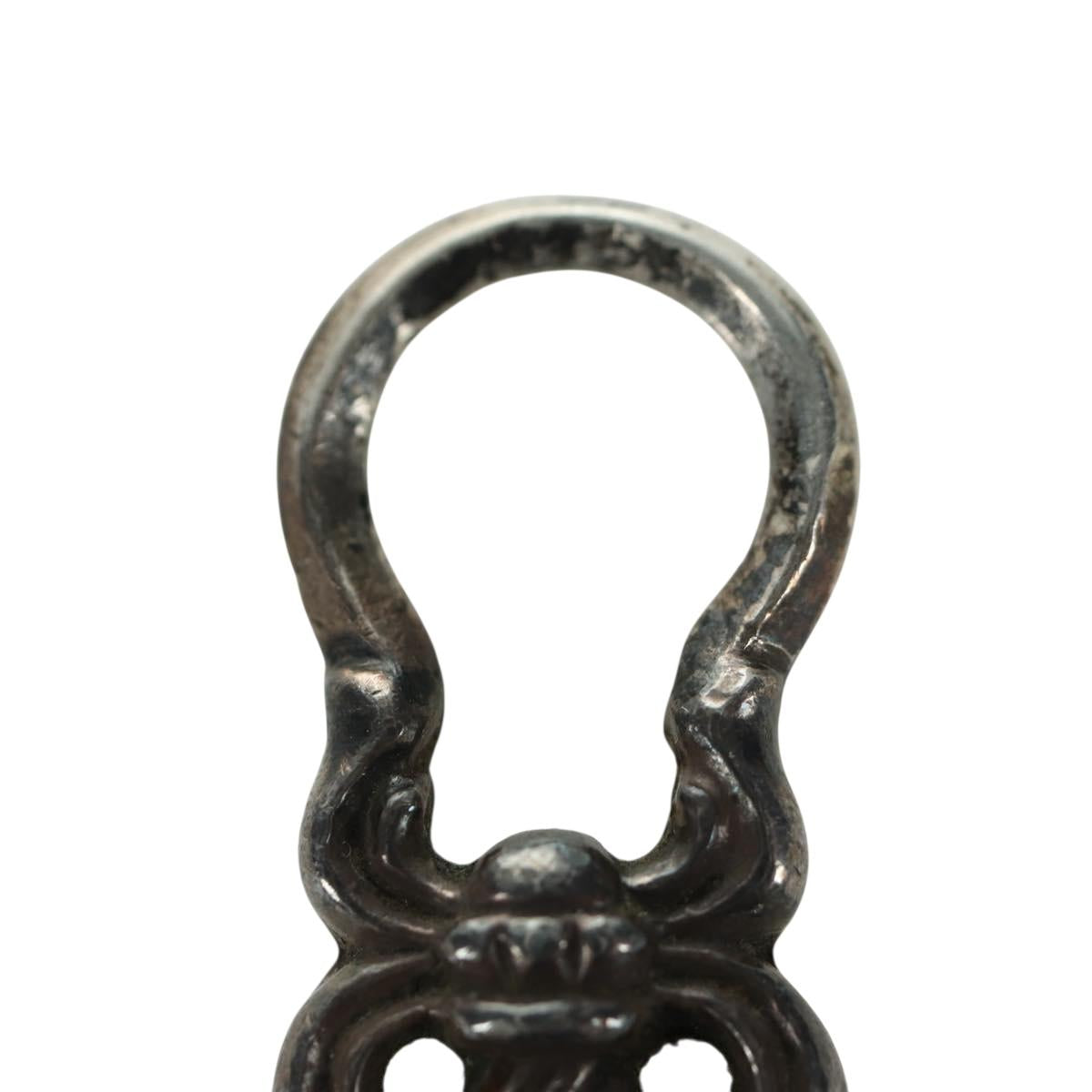 Chrome Hearts Dagger Pendant Top Ag925 Silver Auth LNZ834SAV
