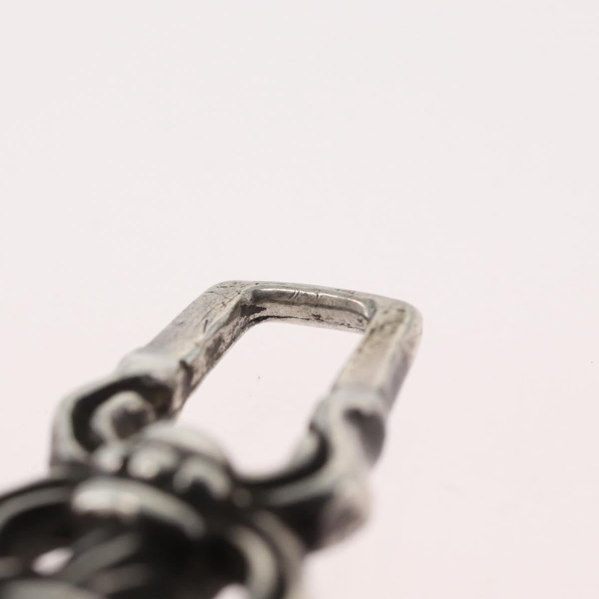 Chrome Hearts Dagger Charm Pendant Top Ag925 Silver Auth LNZ835SAV
