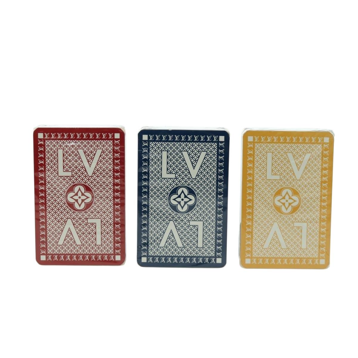 LOUIS VUITTON Playing Cards Navy LV Auth LNZ844V