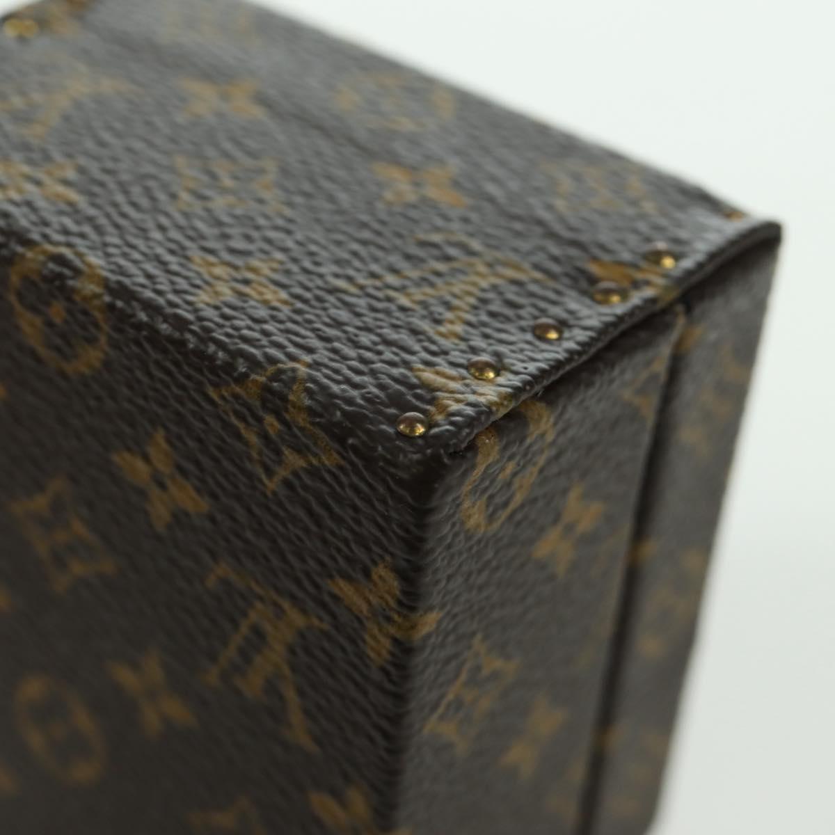 LOUIS VUITTON Monogram Eccrine Declaration Jewelry Box M21010 LV Auth LNZ845V