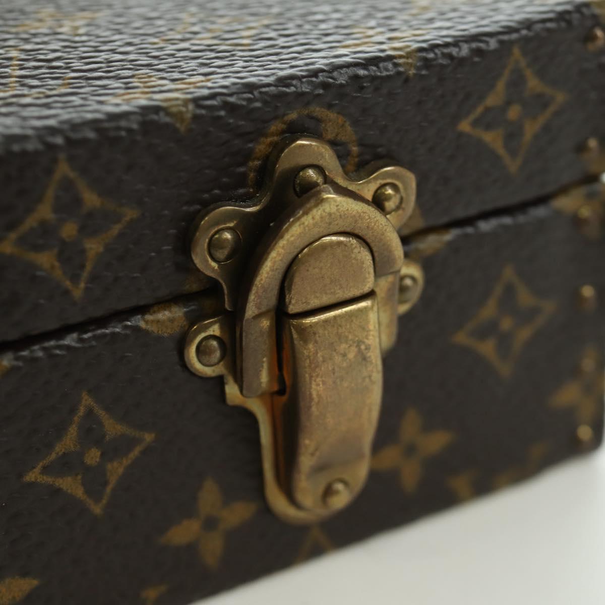 LOUIS VUITTON Monogram Eccrine Declaration Jewelry Box M21010 LV Auth LNZ845V
